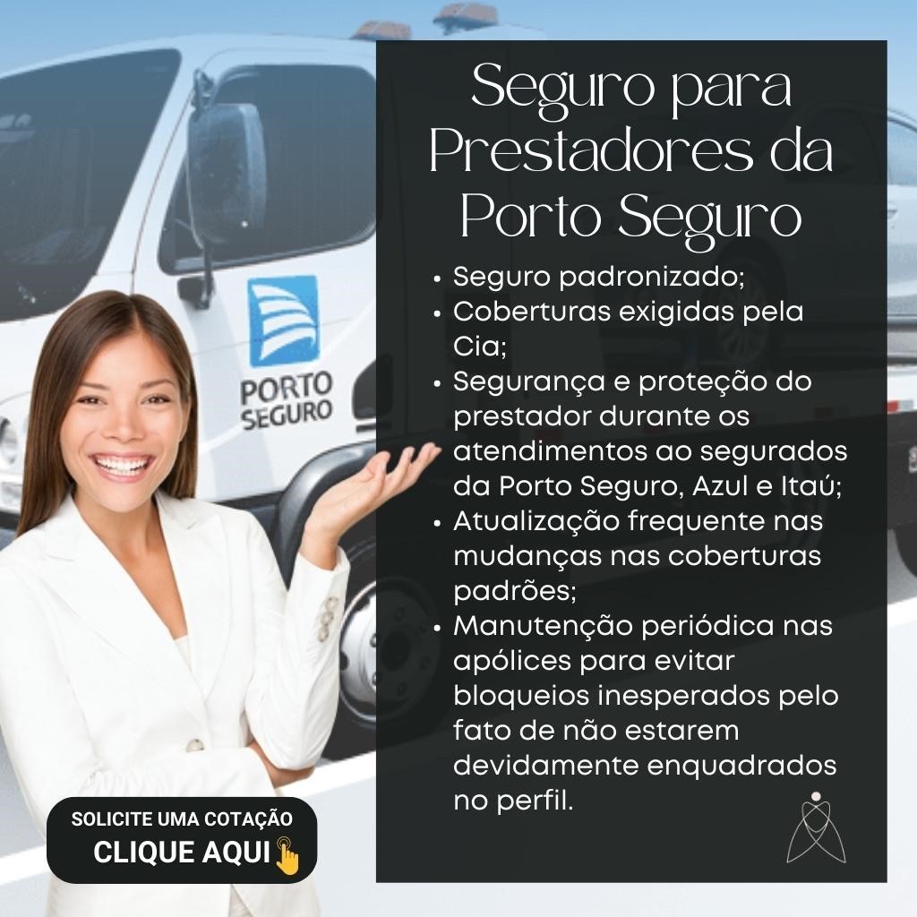 Seguro para Prestadores da Porto Seguro